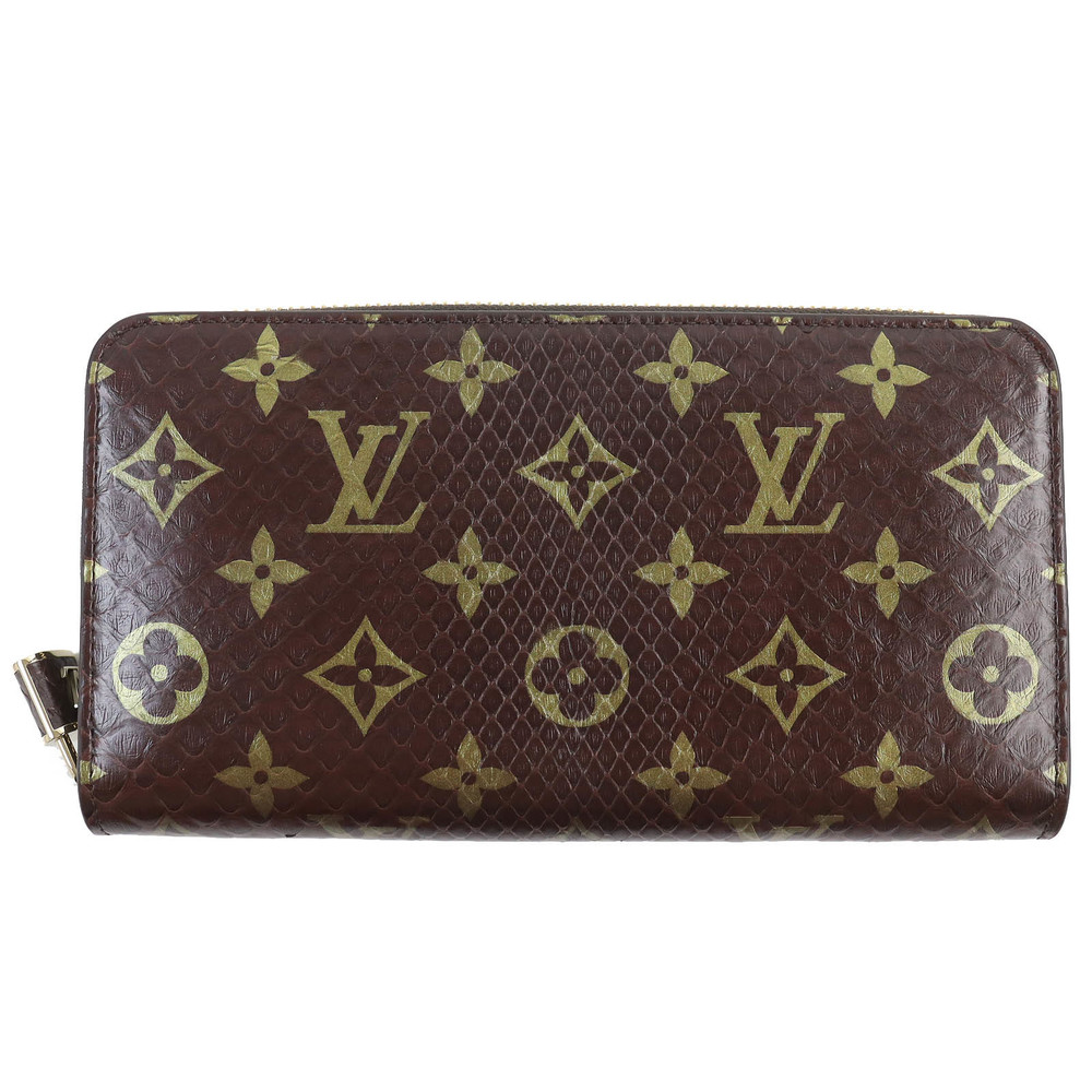 Louis Vuitton Zippy Wallet Monogram Python Brown - image 1